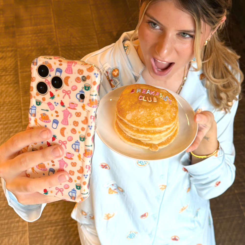 Wavy Phone Case - Breakfast Club