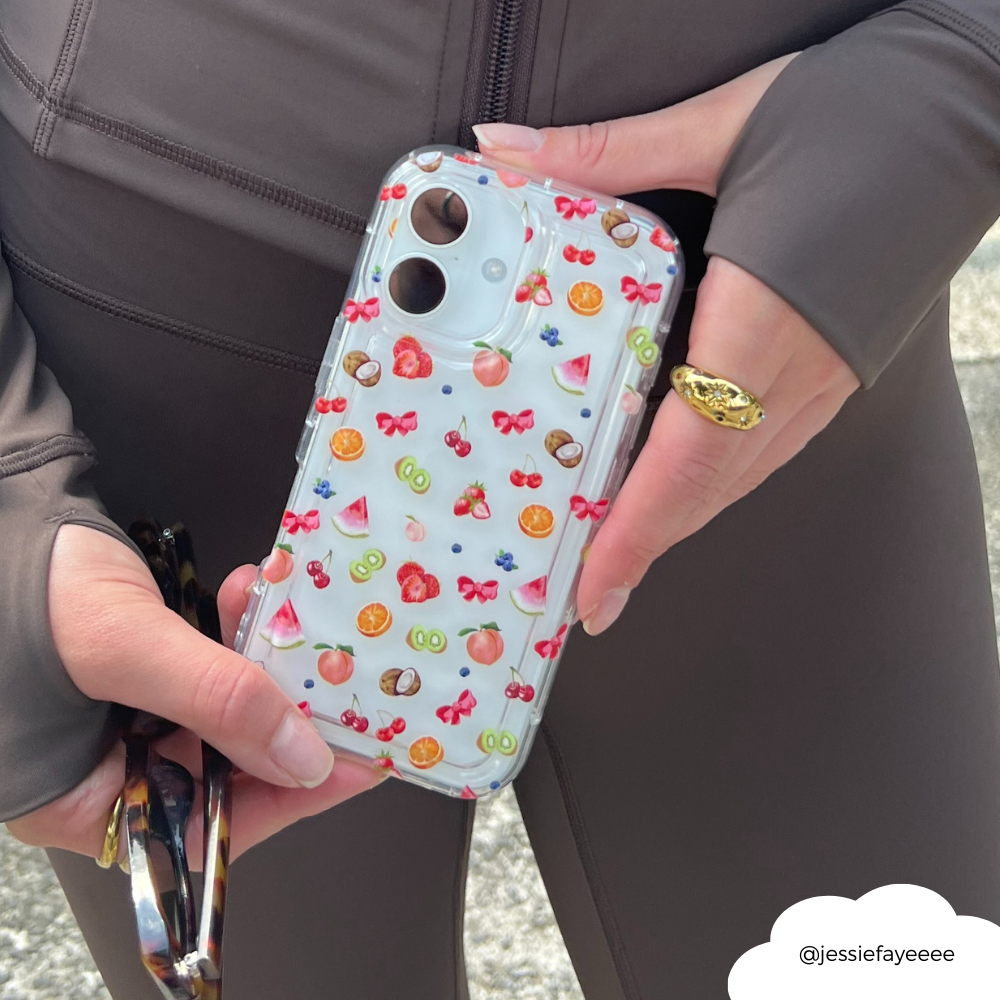 Şeffaf Telefon Kılıfı - Tutti Fruiti