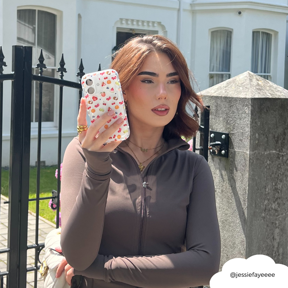 Şeffaf Telefon Kılıfı - Tutti Fruiti