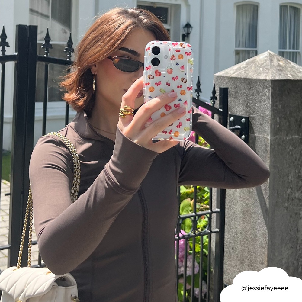 Şeffaf Telefon Kılıfı - Tutti Fruiti