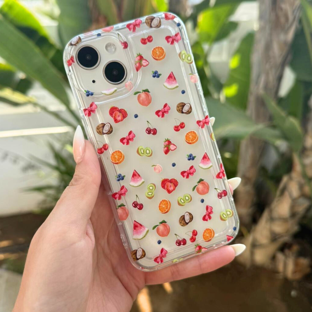 Şeffaf Telefon Kılıfı - Tutti Fruiti