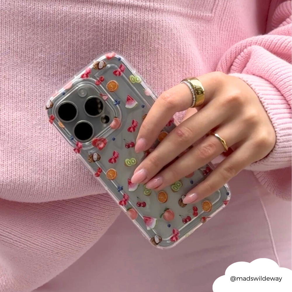 Şeffaf Telefon Kılıfı - Tutti Fruiti