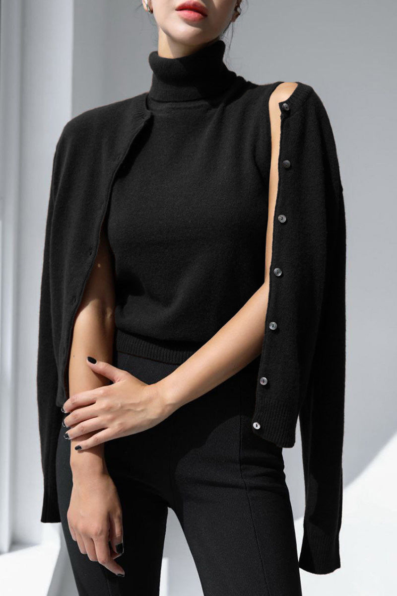 Effortless Vest-Cardigan Set