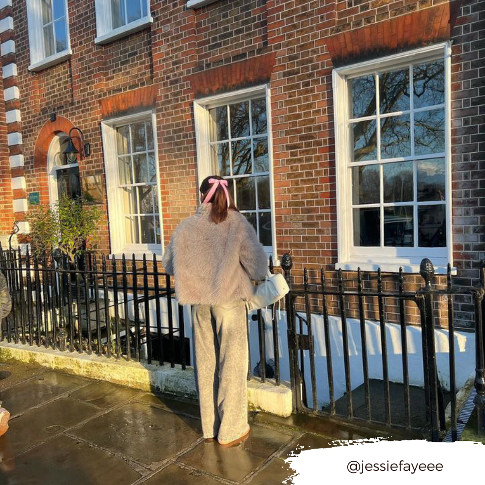 Kurdeleli Fiyonk Toka - Şakayık Pembesi