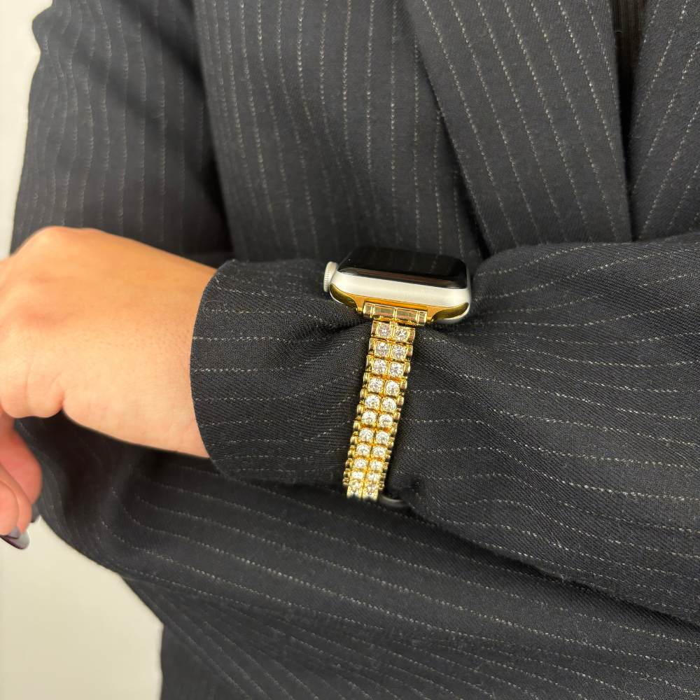 Sparkle Season Apple Watch Strap - Gold