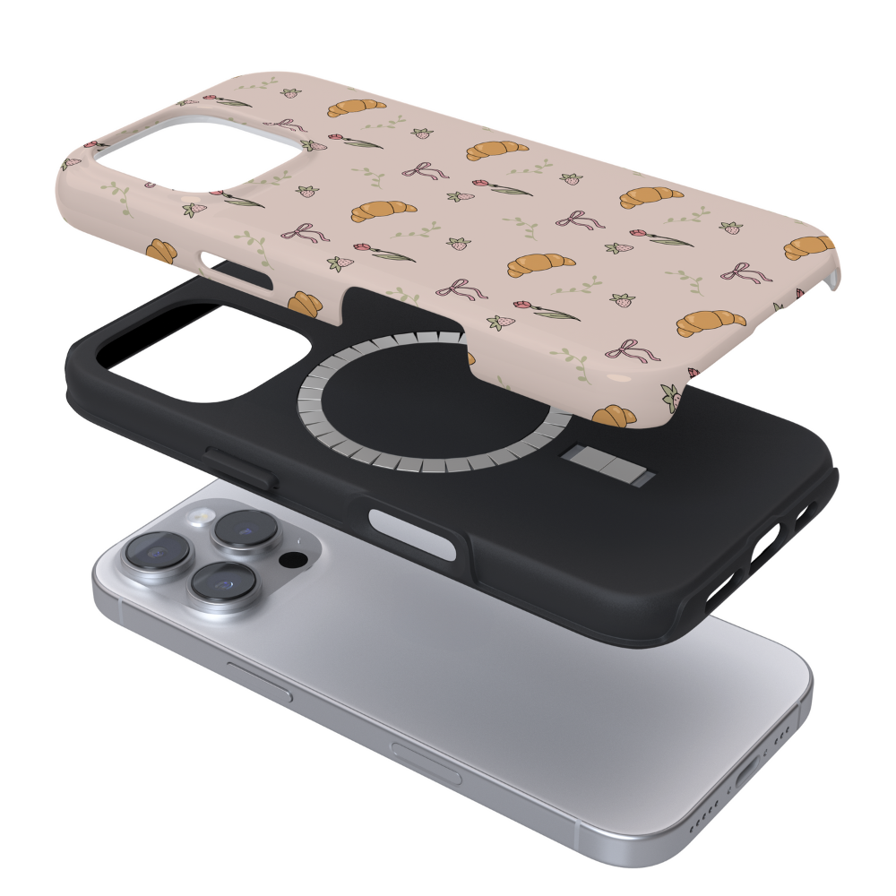 Tough MagSafe® Phone Case - Cutesy Croissants