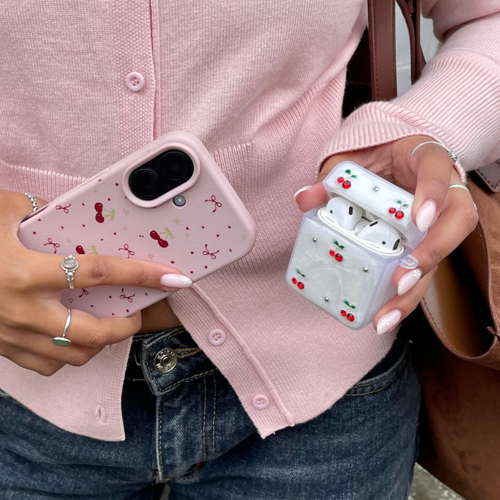 Airpods Case - Cherry Pearl