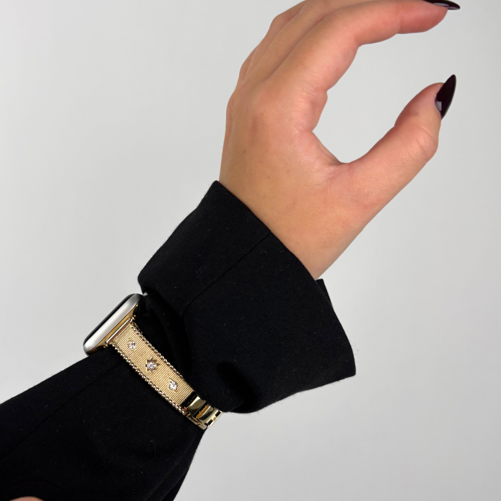 Shimmer Star Apple Watch Strap - Gold