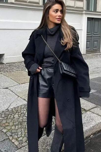 Classic Notch Lapel Wool Jacket