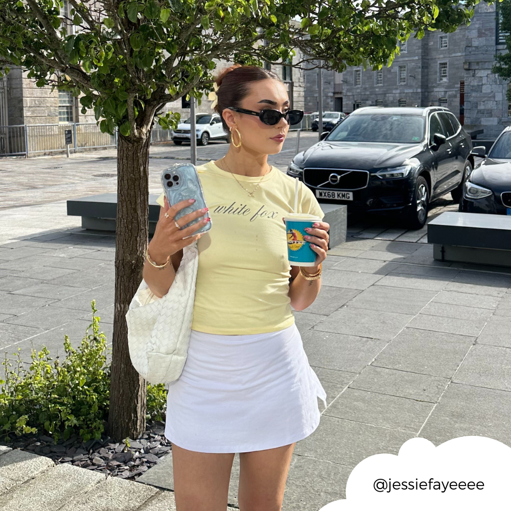 Parıltılı Mavi Kelebekler Telefon Kılıfı