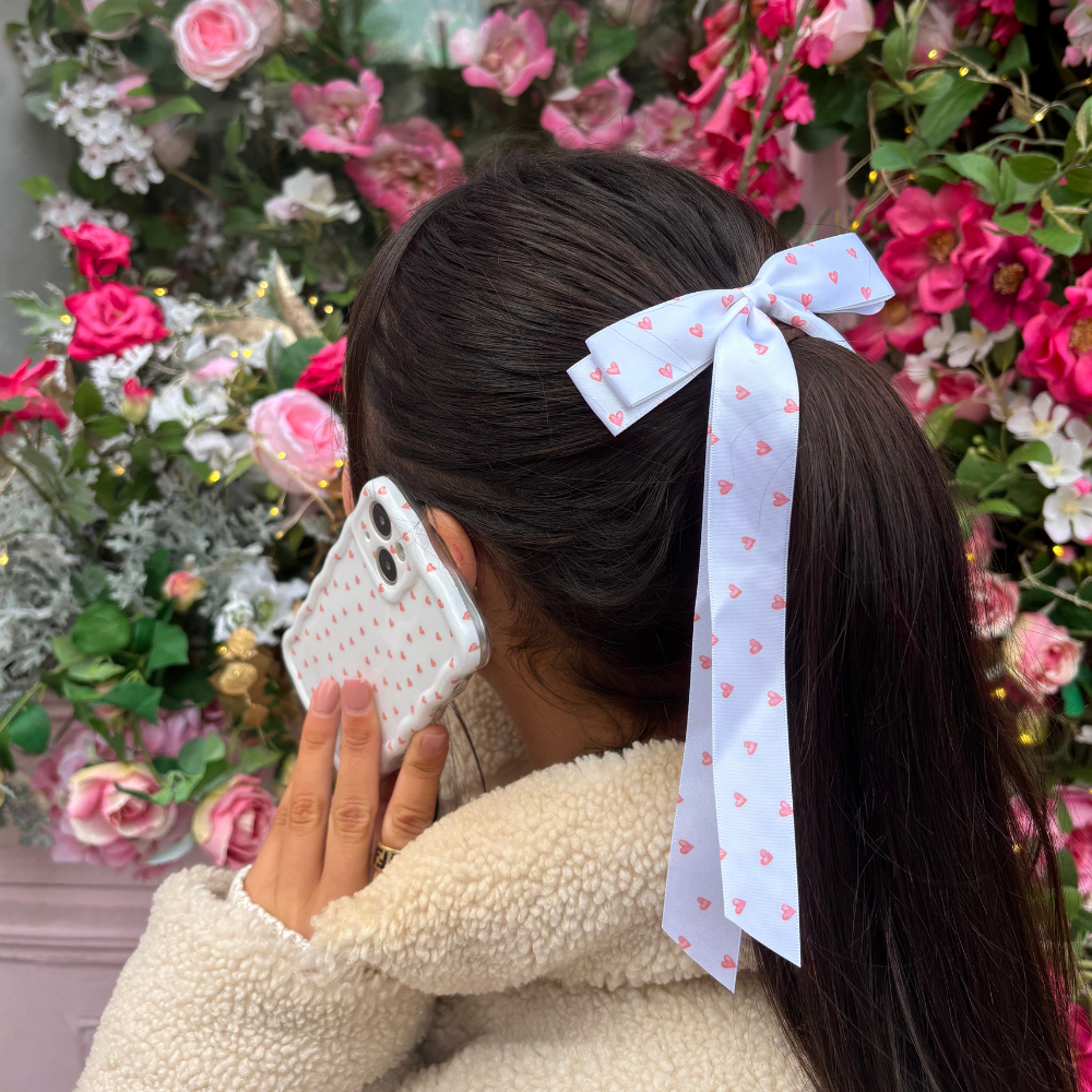 Kurdeleli Fiyonk Toka - Mini Kalpler