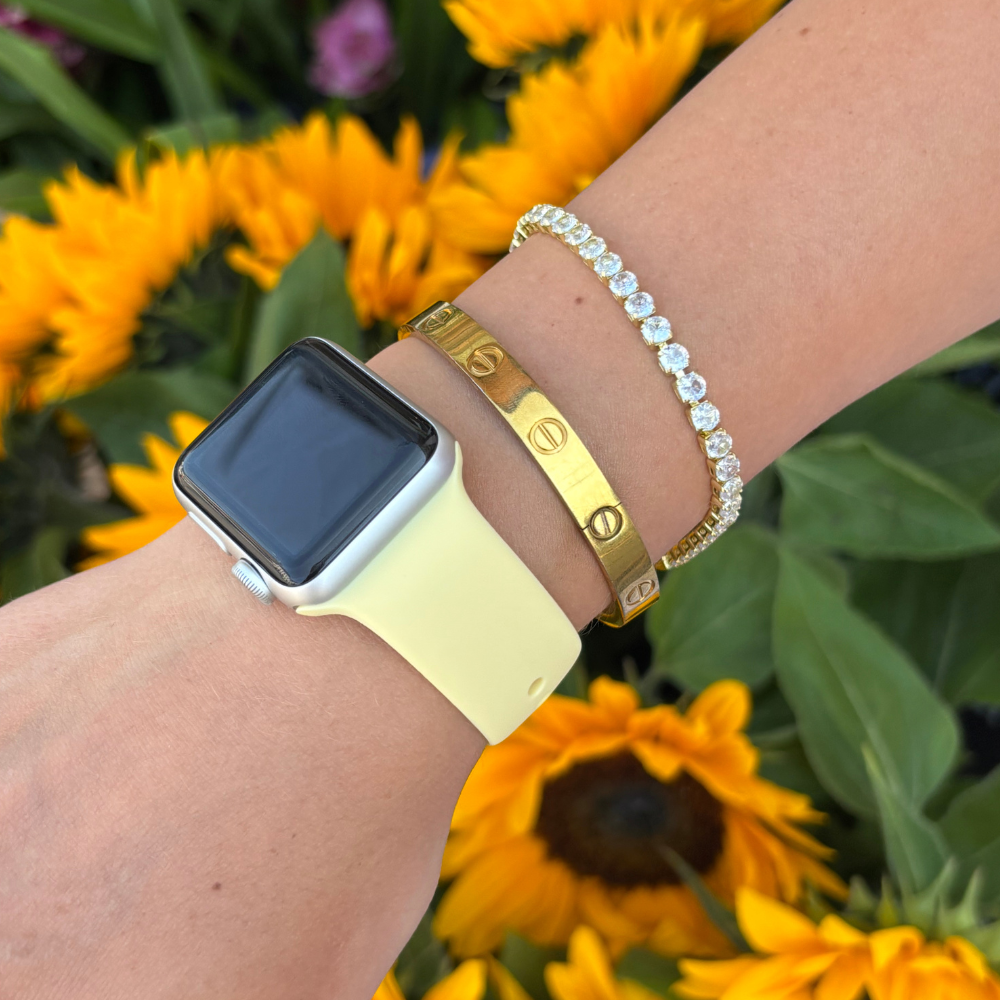 NAKD Apple Watch Kayışı - Tereyağı Sarısı