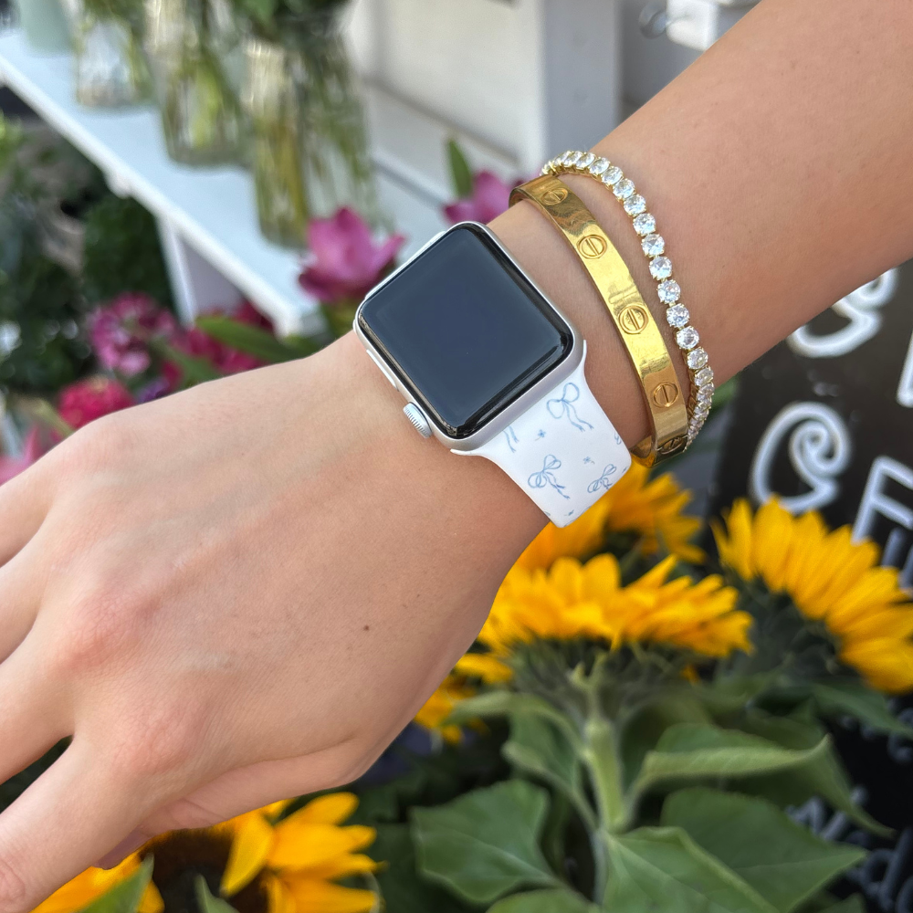 Bluebell Bows Apple Watch Kayışı