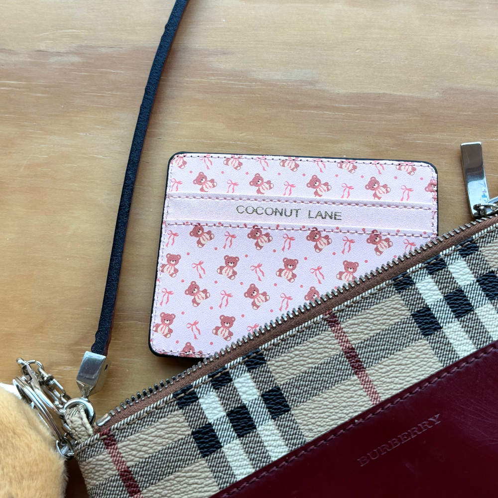 Thea Teddy Card Holder