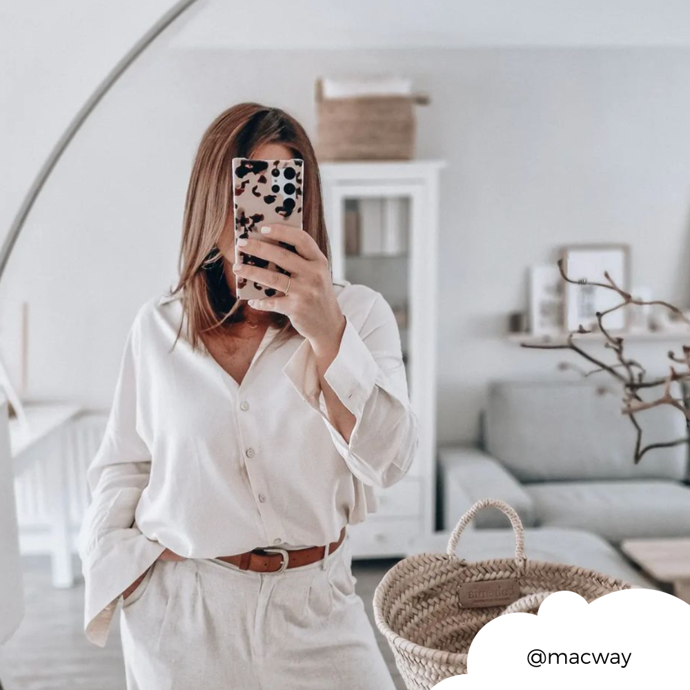 Samsung Telefon Kılıfı - Fildişi Kaplumbağa Desenli 