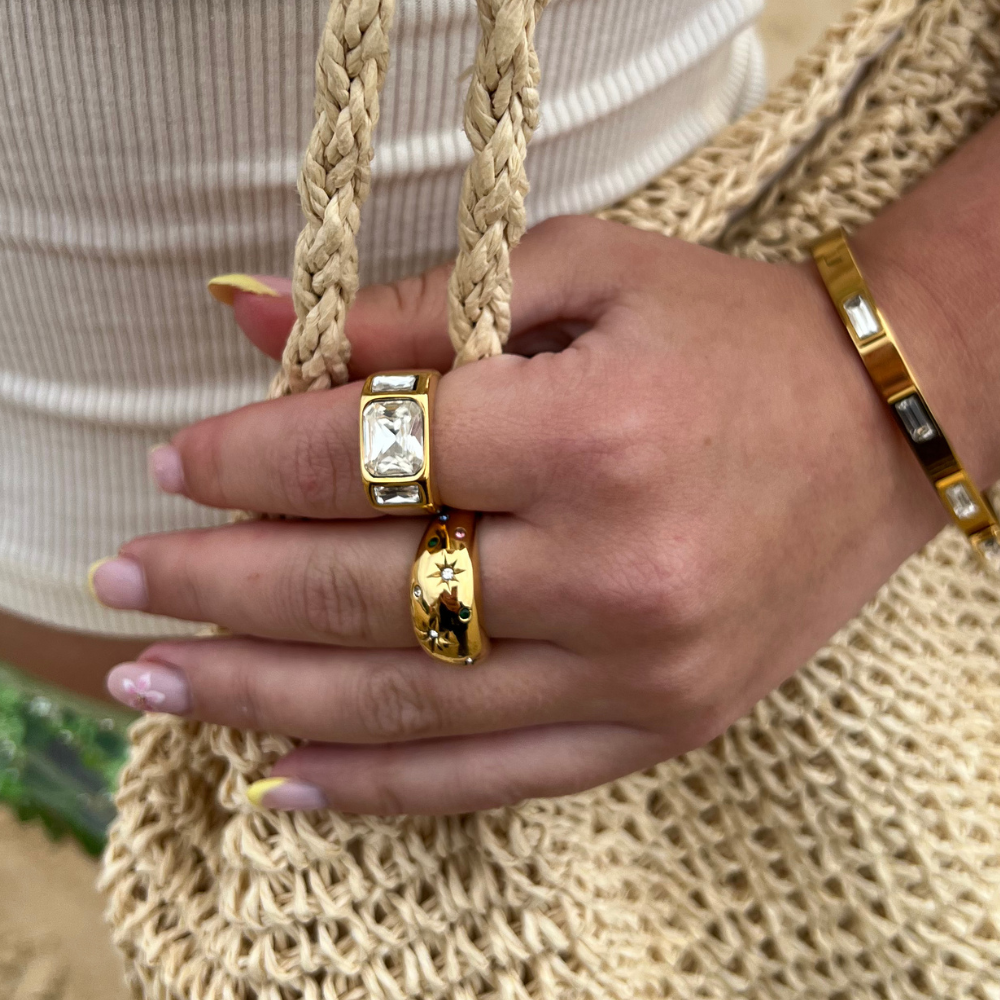Stargaze Signet Ring
