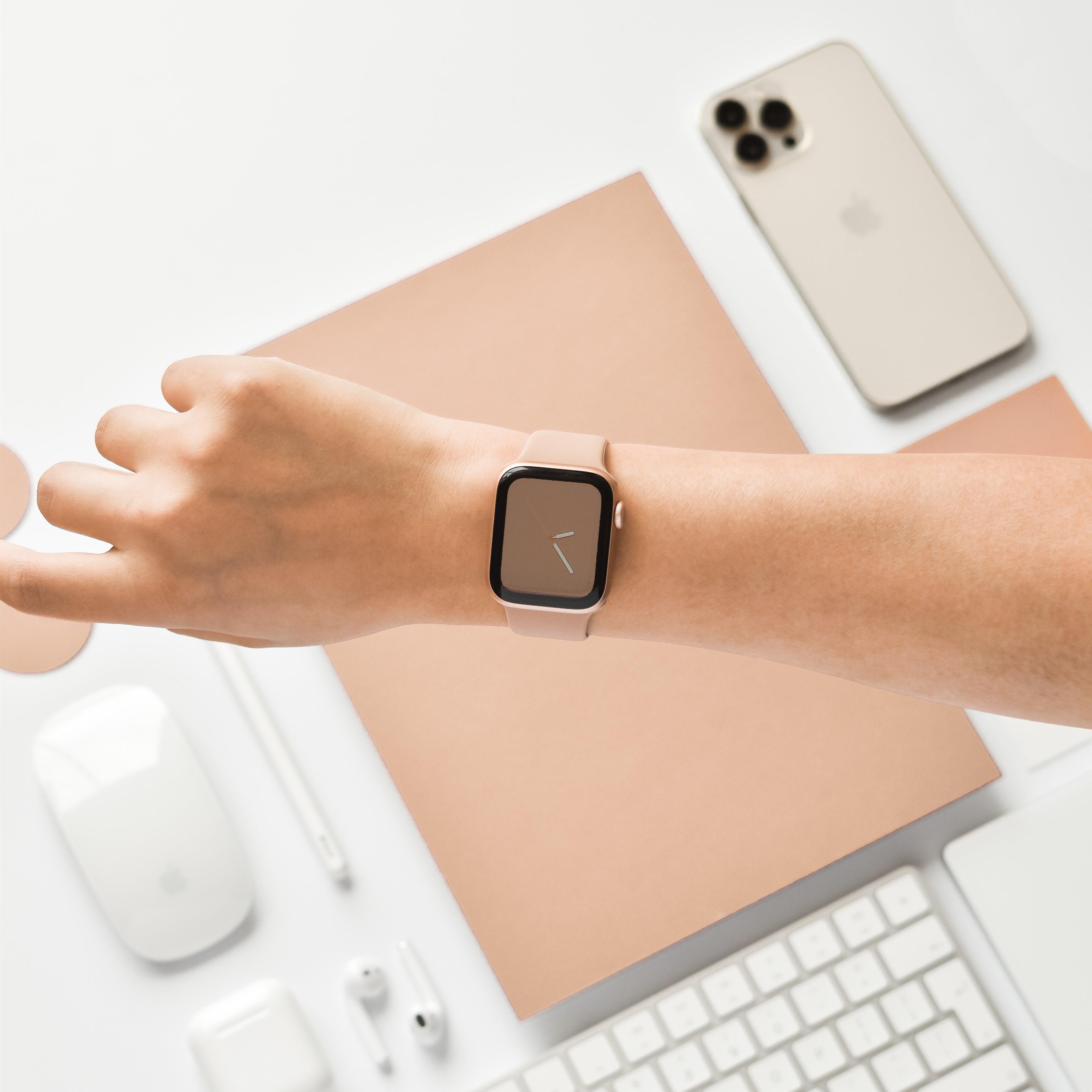 NAKD Apple Watch Kayışı - Cappuccino