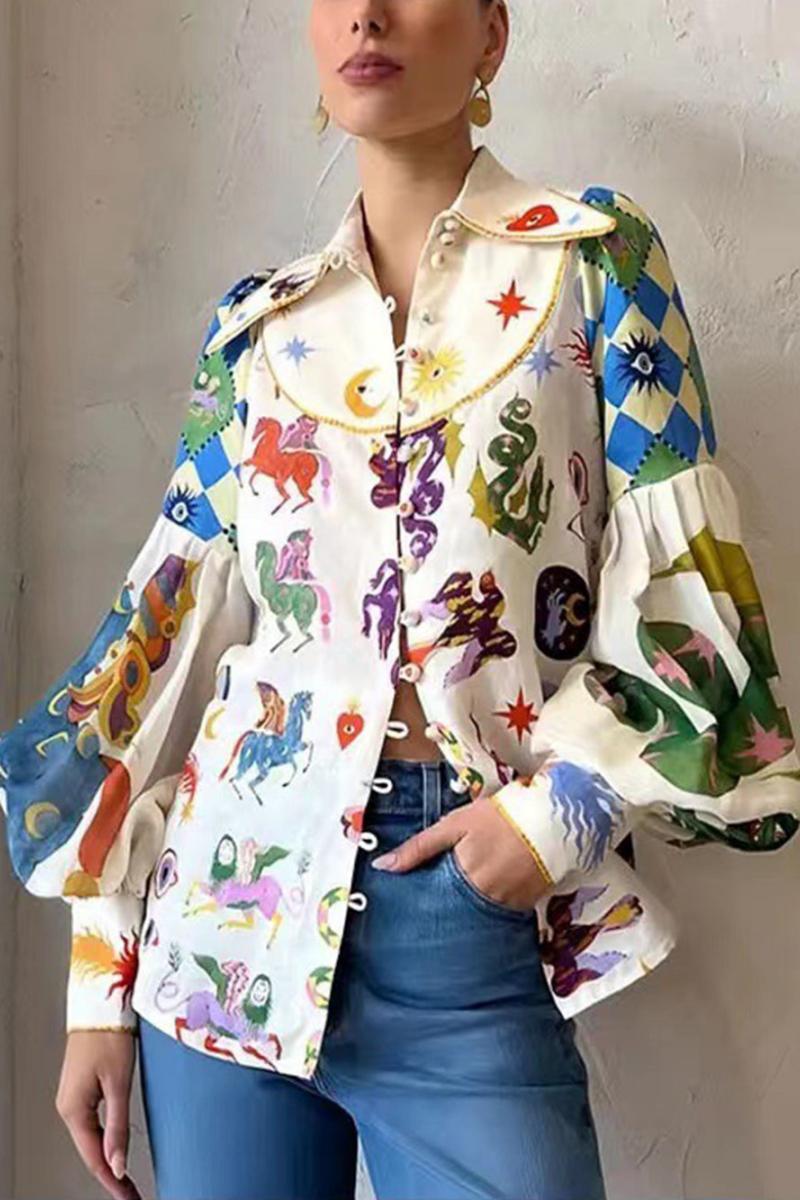 Balloon Sleeve Elegant Shirt