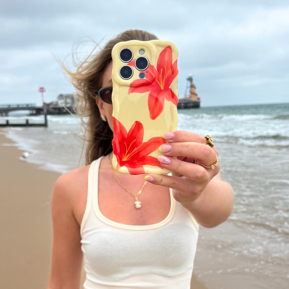 Wavy Phone Case - Island Girl Ibiza Lily