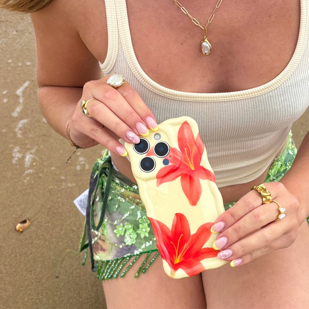 Wavy Phone Case - Island Girl Ibiza Lily