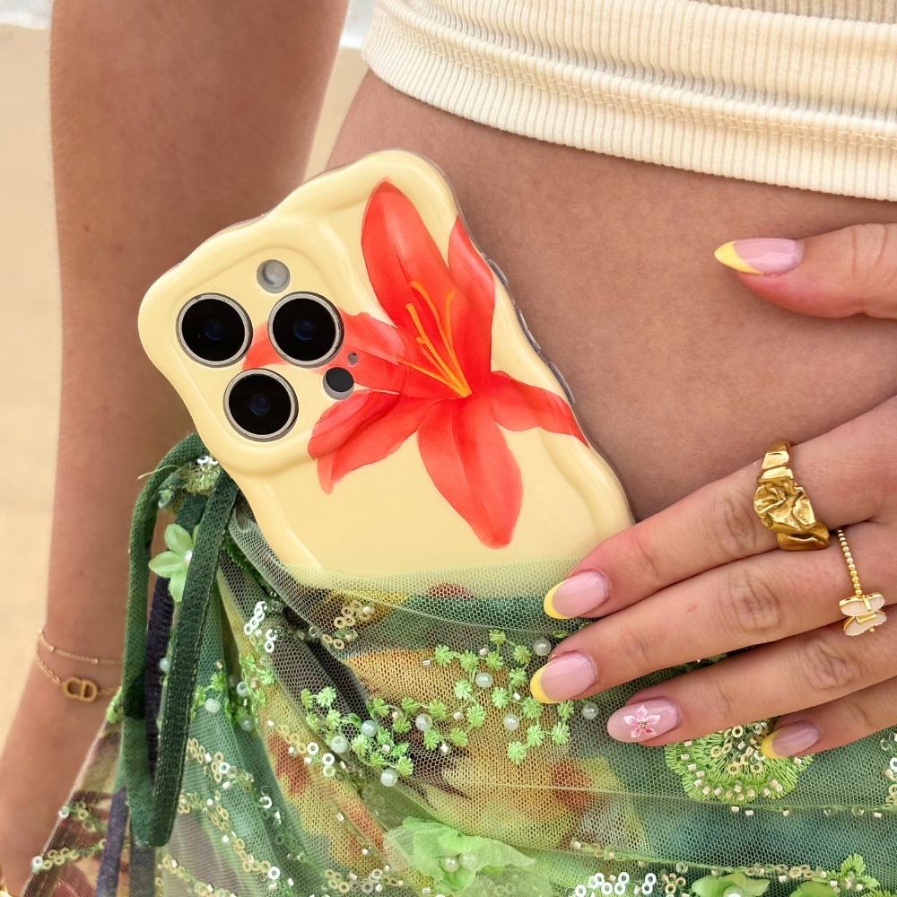 Wavy Phone Case - Island Girl Ibiza Lily