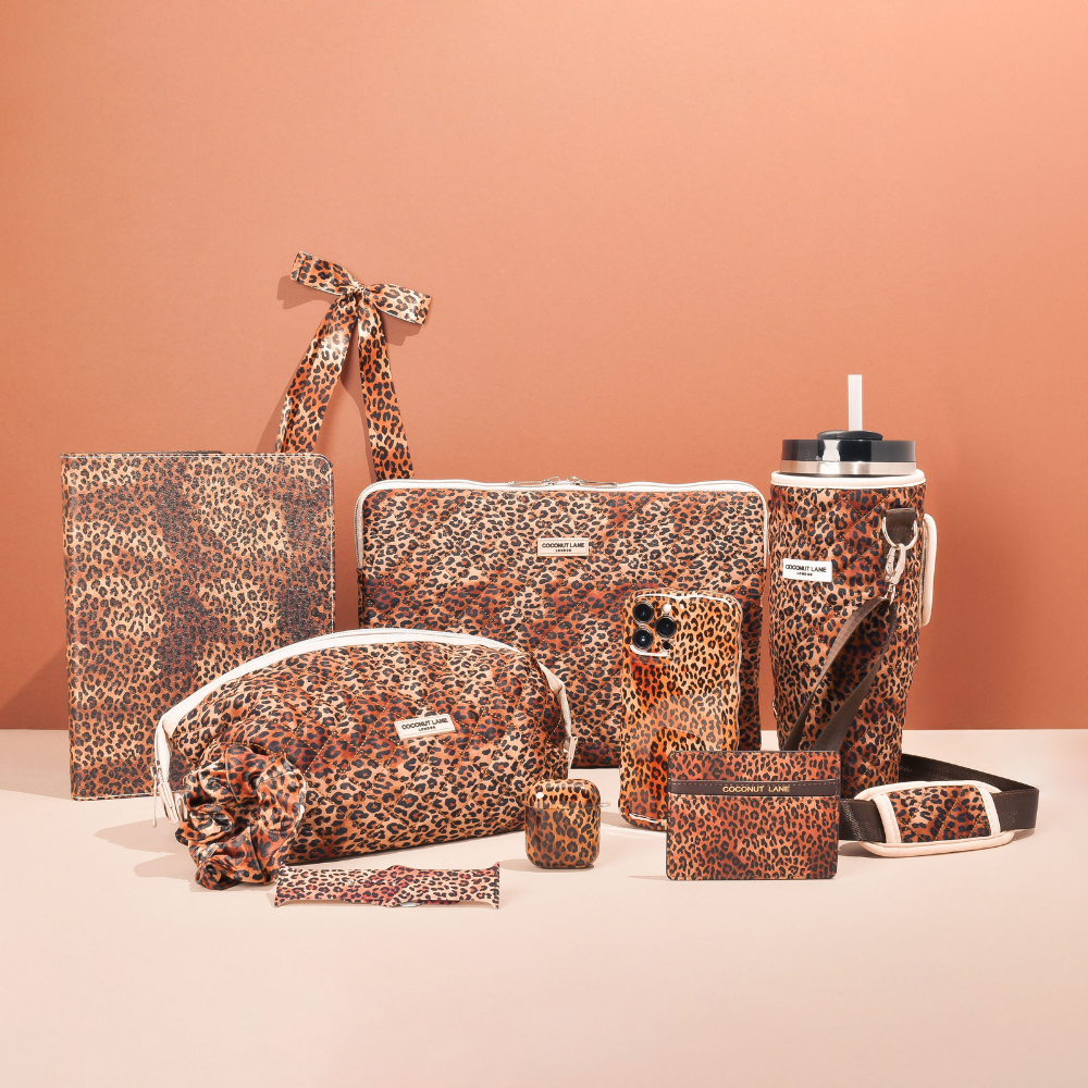 Leopar Desenli iPad Kılıfı