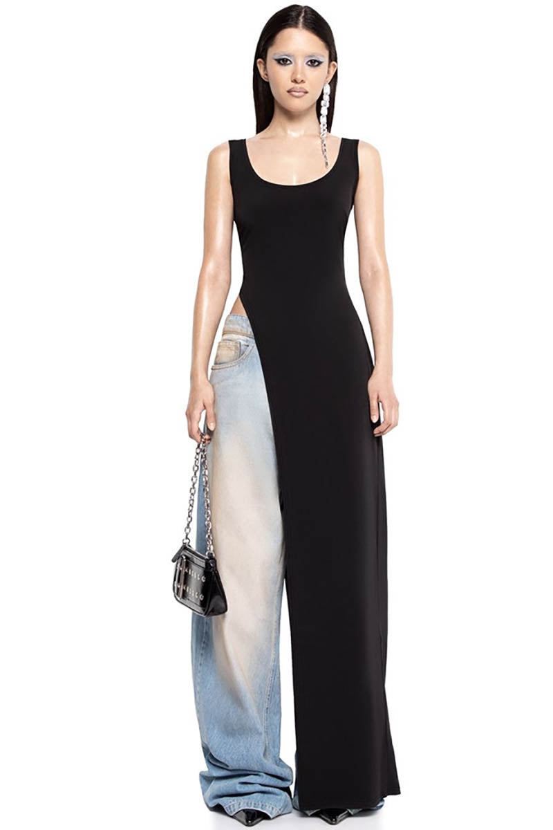 Urban Muse Slit Bodycon Dress