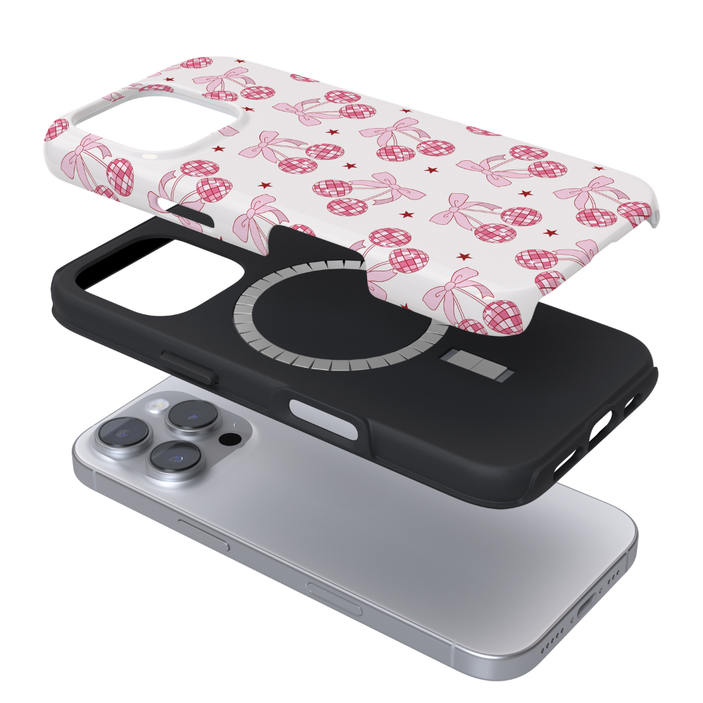 Tough MagSafe® Phone Case - Coquette Disco Cherries