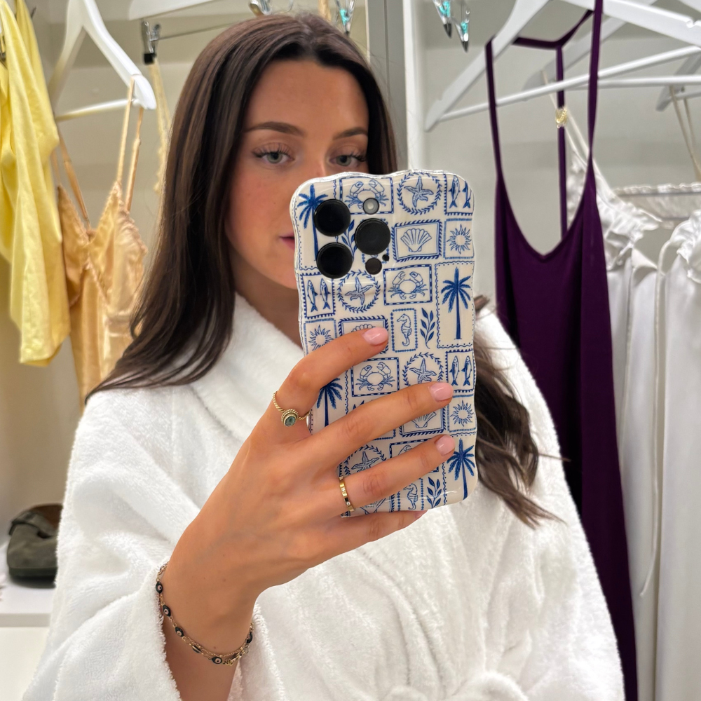 Wavy Phone Case - Malibu Drive