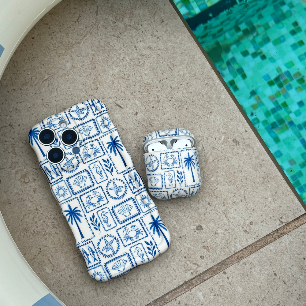 Wavy Phone Case - Malibu Drive