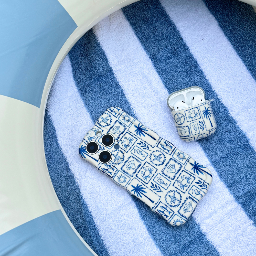 Wavy Phone Case - Malibu Drive