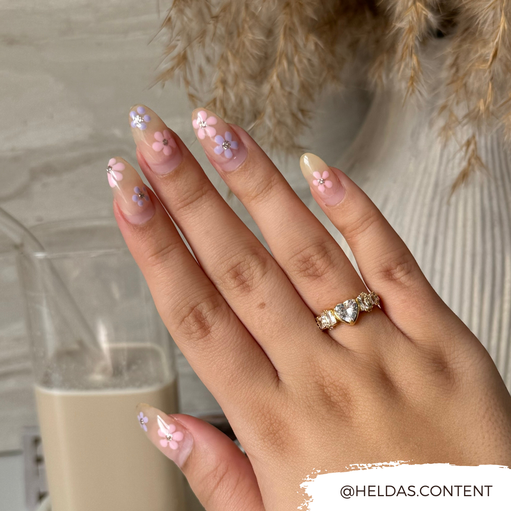 Elmaslı Kalp Yüzük