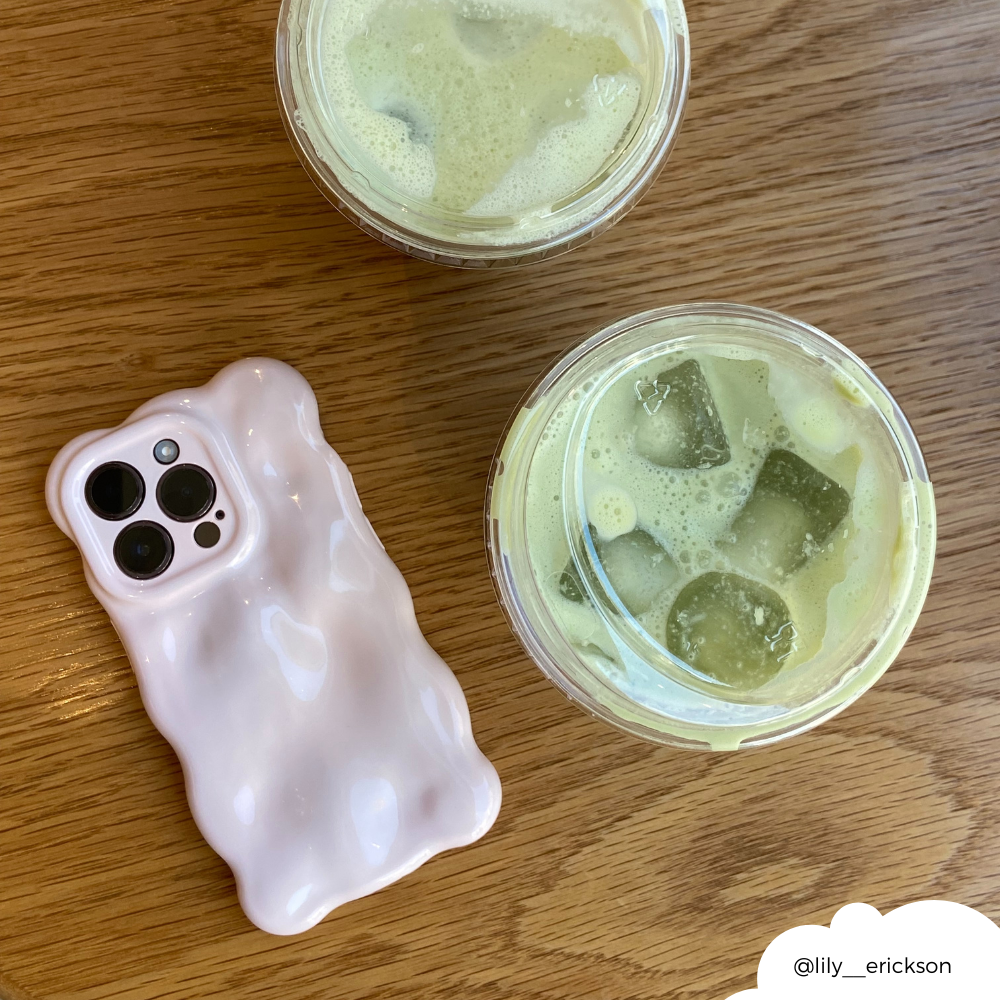 3D Baloncuklu Telefon Kılıfı - Pudra Pembesi