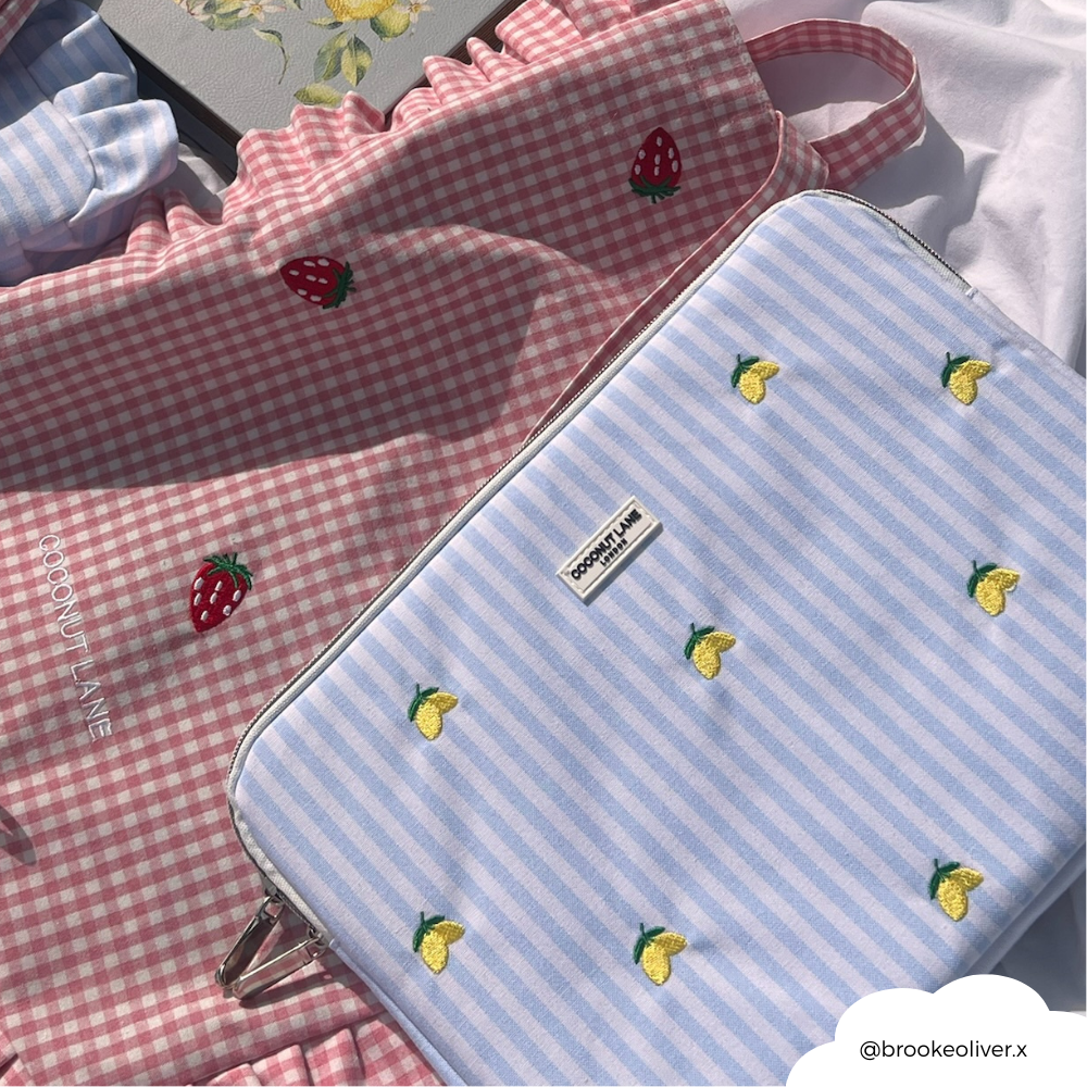 Yaşam Tarzı La Vida Limon Dizüstü Bilgisayar Kılıfı 