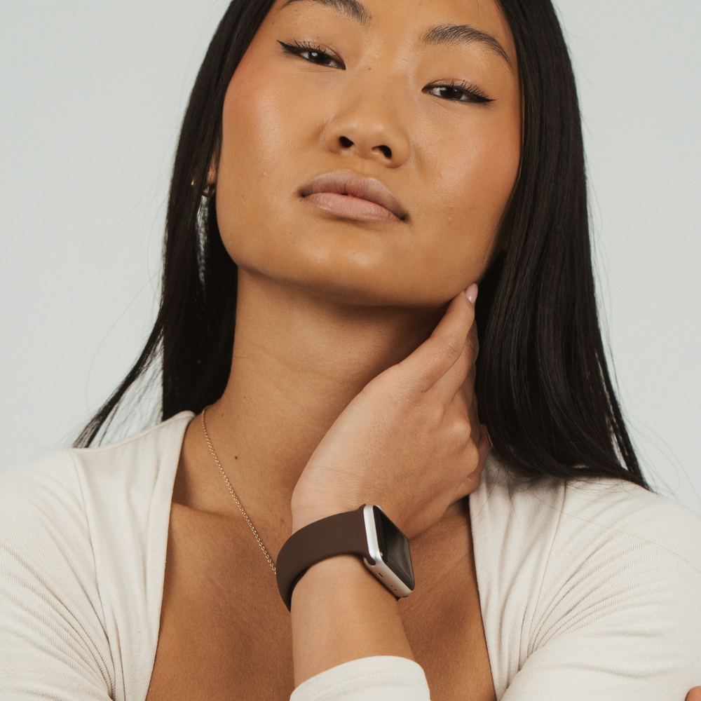 NAKD Apple Watch Kayışı - Çikolata