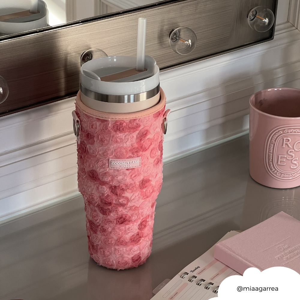 Tumbler Carry Case - Peony Bloom