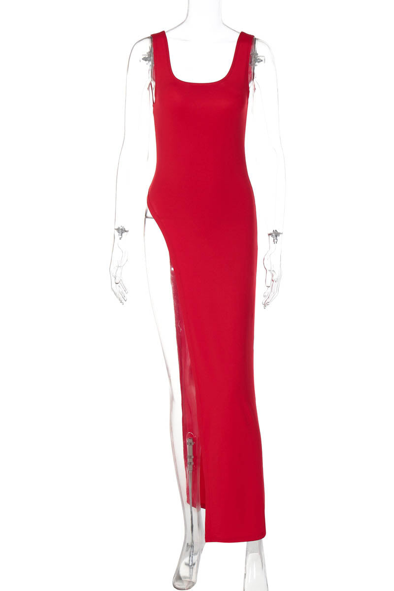 Urban Muse Slit Bodycon Dress