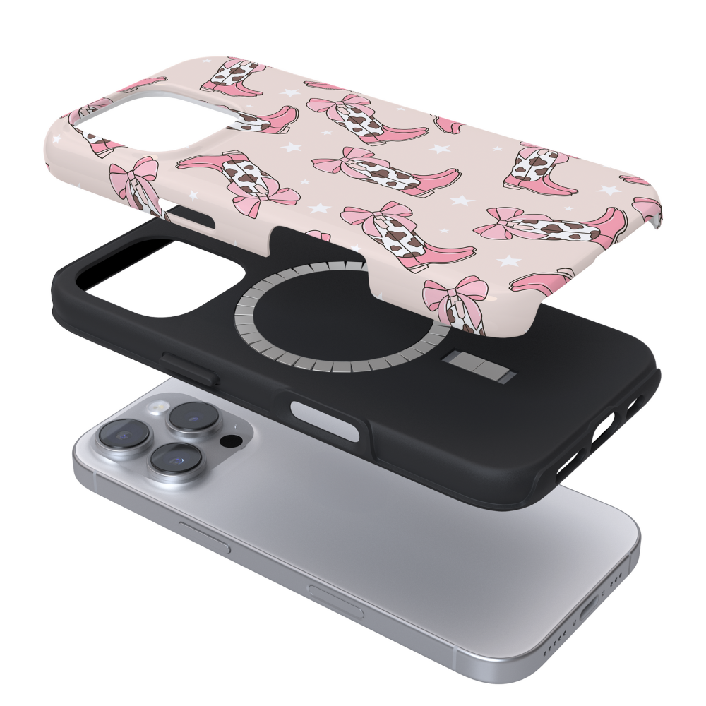 Tough MagSafe® Phone Case - Coquette Bow Cowgirl