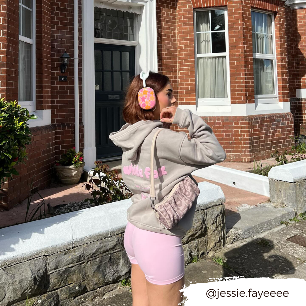 AirPods Max Case - Pink & Orange Bloom