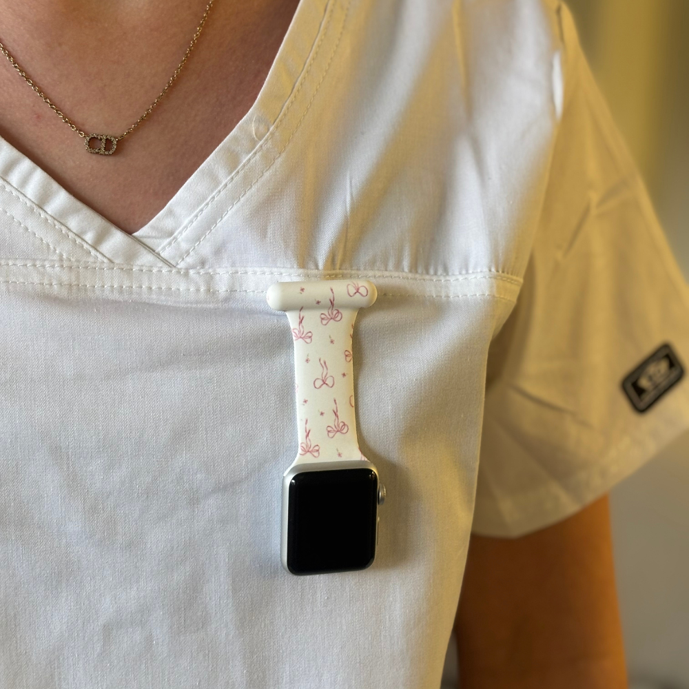 Apple Watch Klipsli Anahtarlık Kayışı - Zarif Fiyonklar