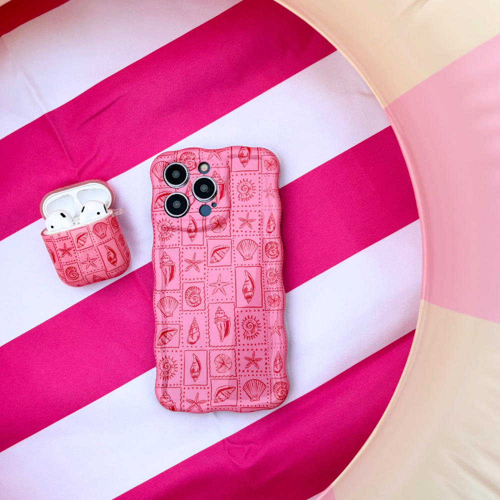 Wavy Phone Case - Seashell Riviera