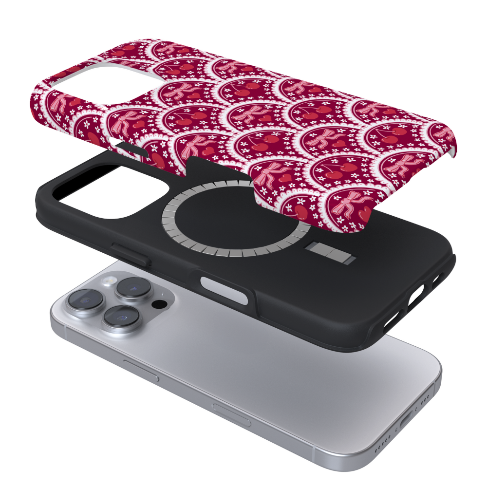 Tough MagSafe® Phone Case - Cherry Lace