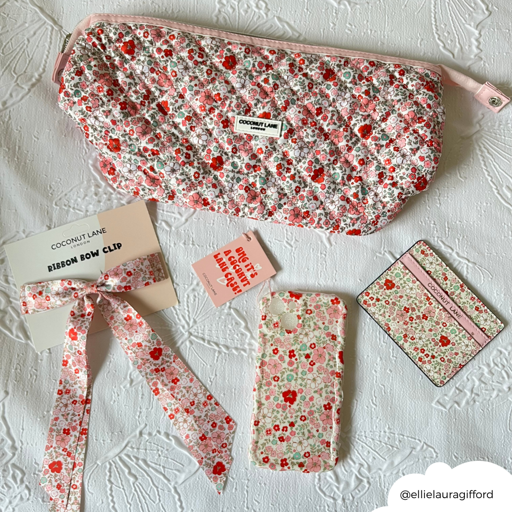 Dalgalı Telefon Kılıfı - Sevimli Çiçekler