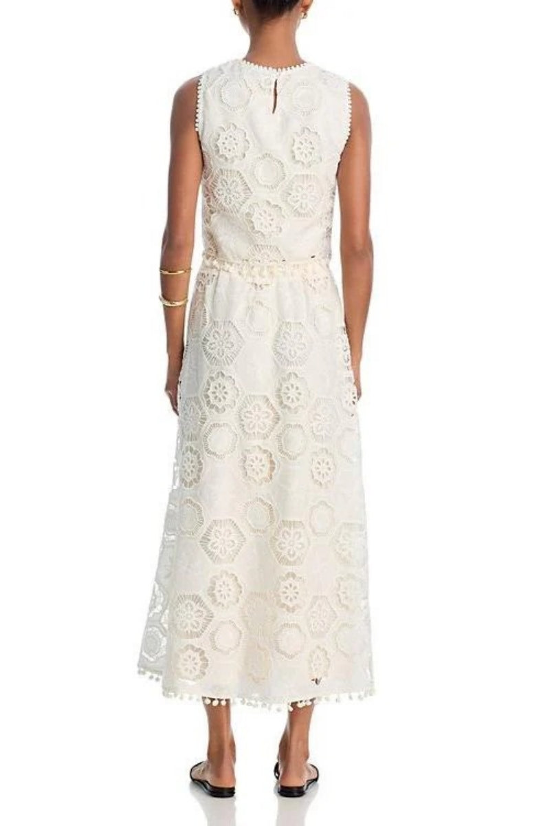 Square Crochet Tank Top & Maxi Skirt