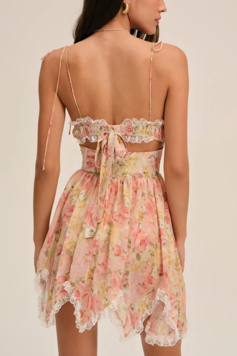 Elea Asymmetrical Mini Dress