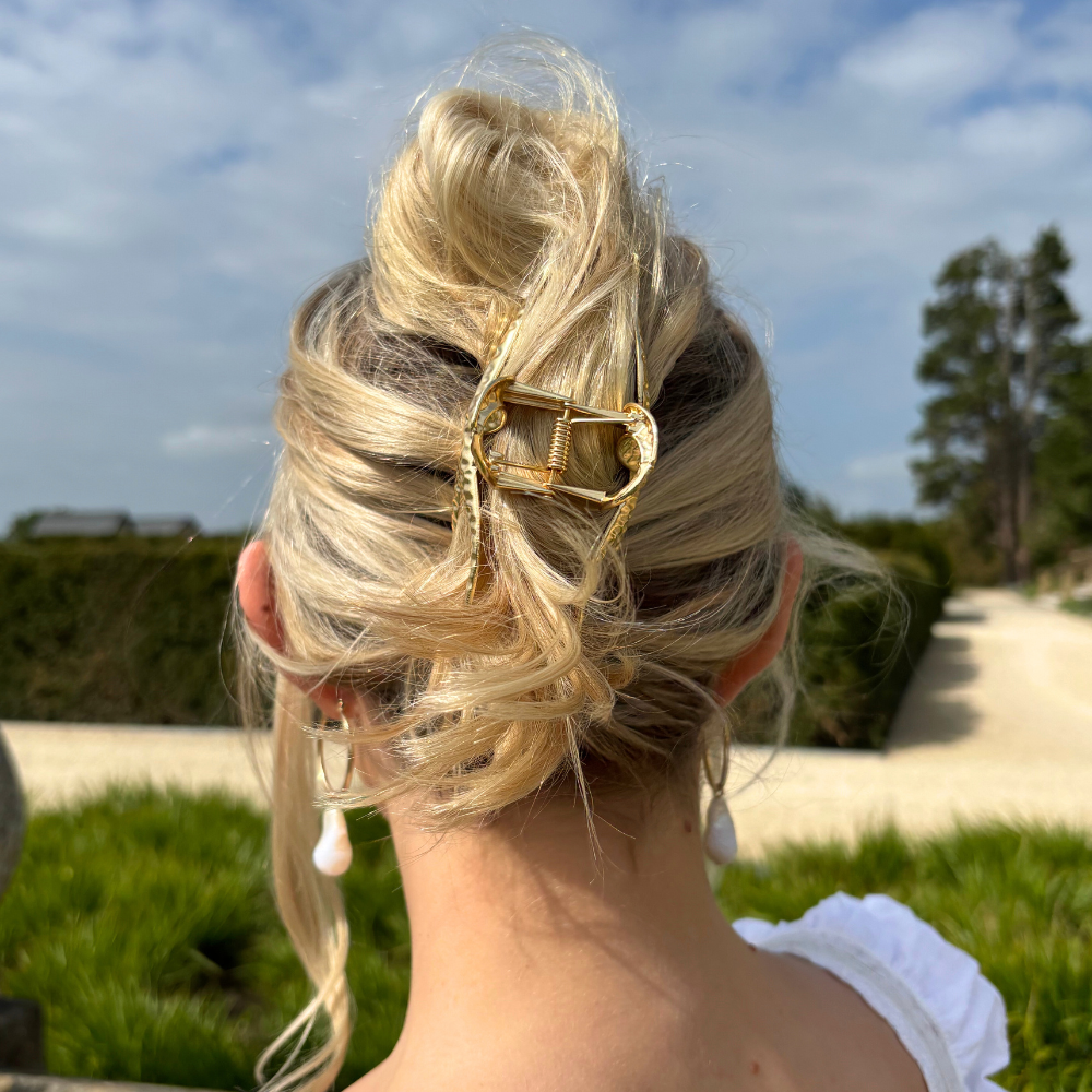 Altın Metal Deniz Yıldızı Pençesi Klipsi