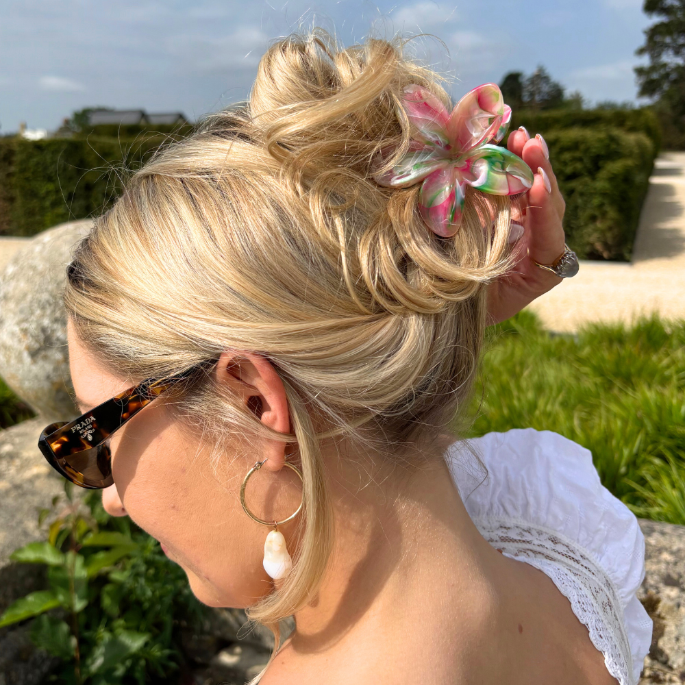 Tropical Flower Claw Clip - Island Bloom