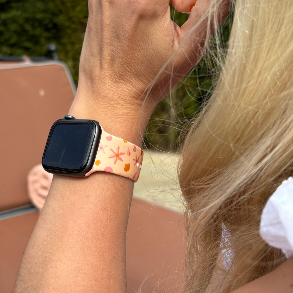 Şeftali Plajı Apple Watch Kayışı