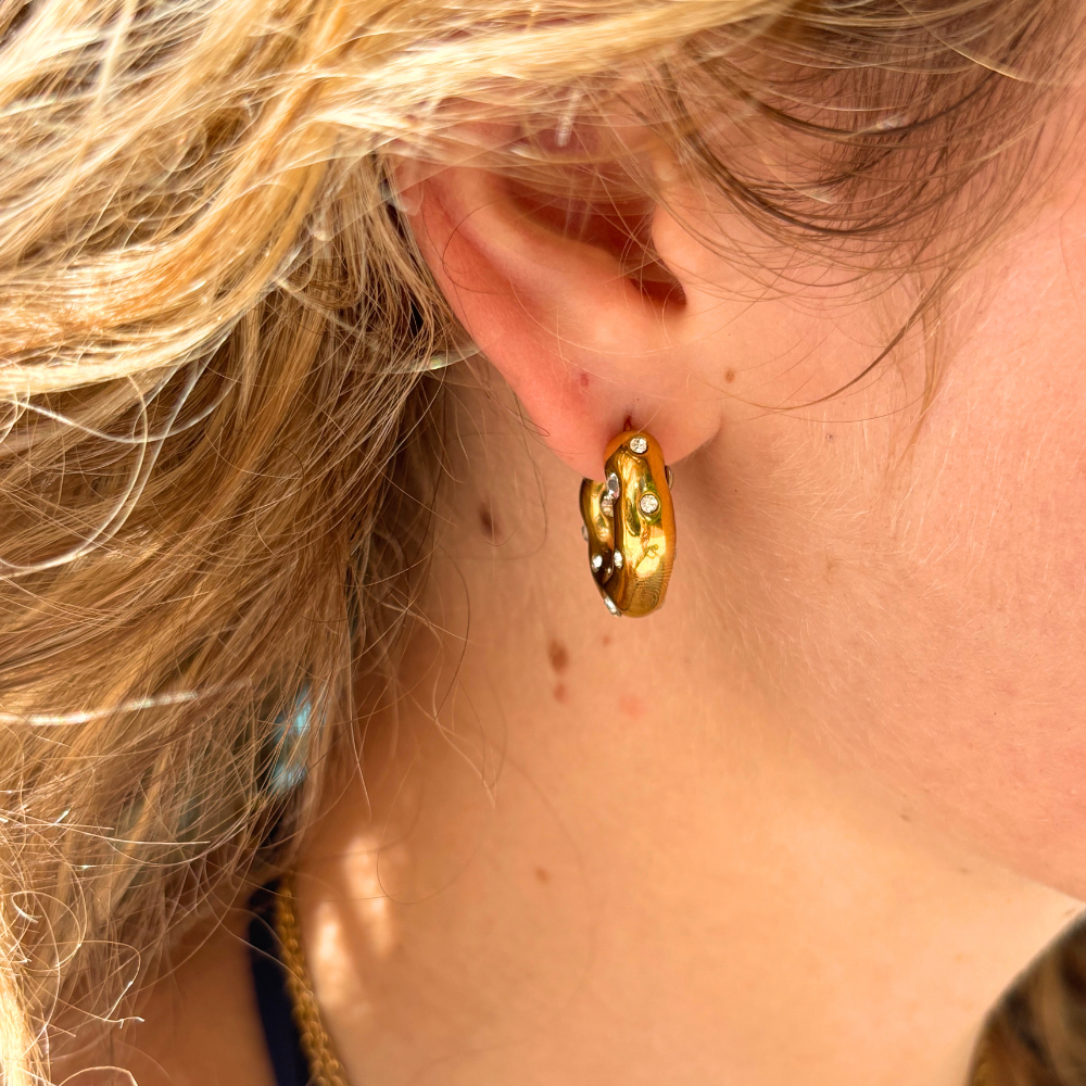 Kristal Dalga Küpeler