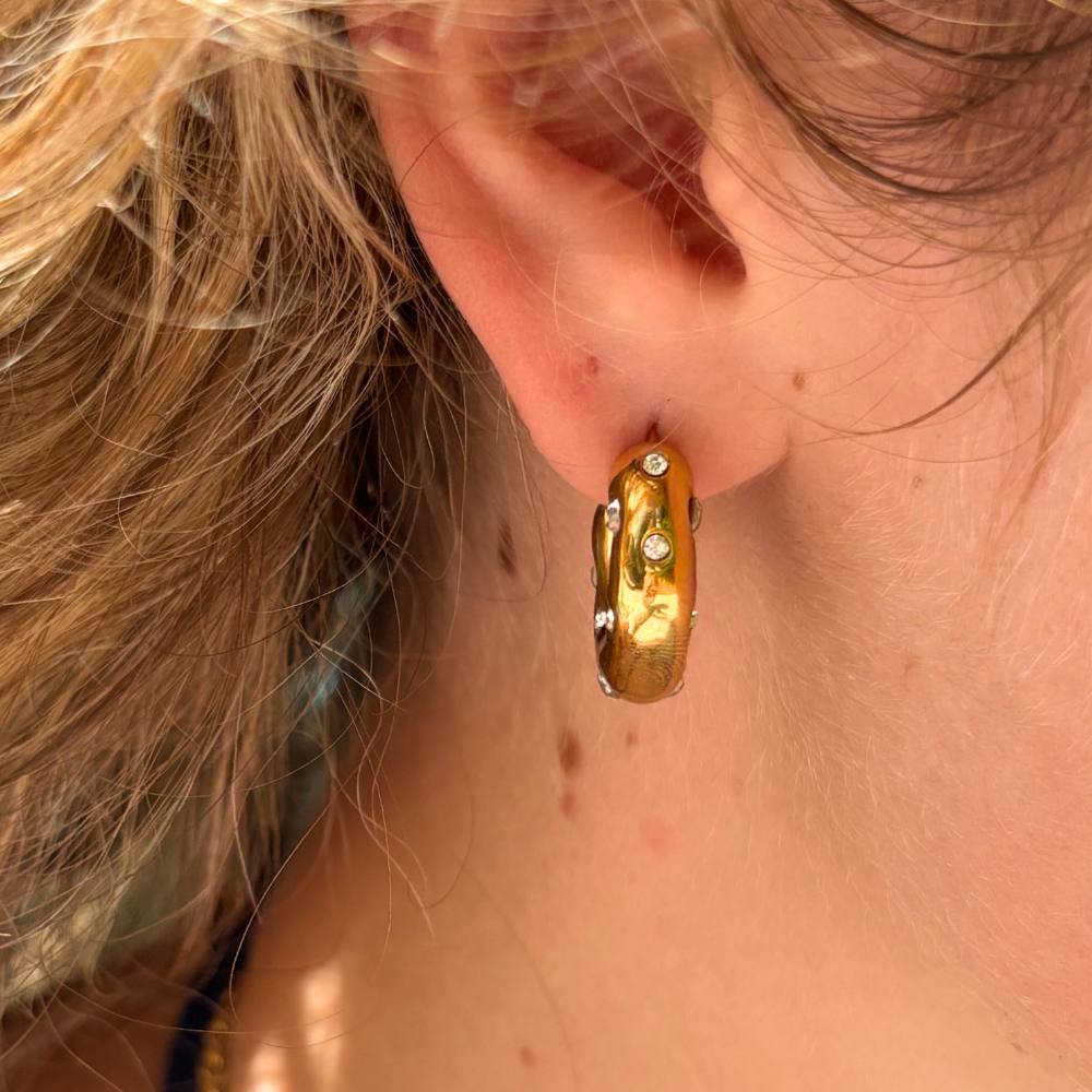 Kristal Dalga Küpeler